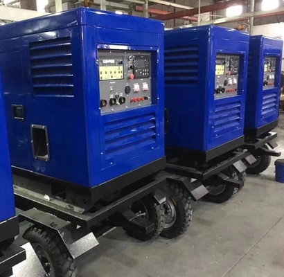 600A diesel - pôs o controle de Generators Turbocharged LCD do soldador