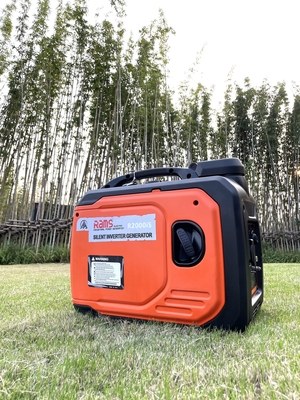 Gerador de energia silencioso de baixo ruído 2kw inversor portátil gerador 62db