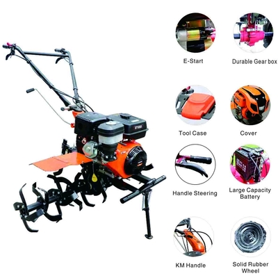 Deslocamento 150mm de GT1350 Mini Power Gear Tiller 440cc