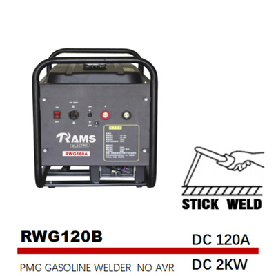 o gás 160A pôs o soldador portátil Medium Frequency do arco de Generator 170F do soldador da vara