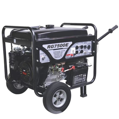 começo elétrico manual elétrico portátil da gasolina 6kw do gerador do motor 190F