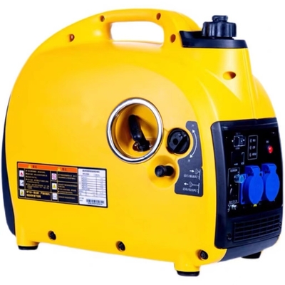 Gerador de poder silencioso 58db do inversor 1kw no deslocamento 60cc de corrida de 7m