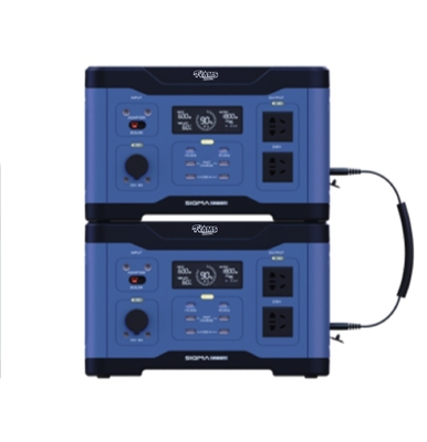 Central elétrica exterior portátil 600W de PD65W meados de com exposição dinâmica do LCD
