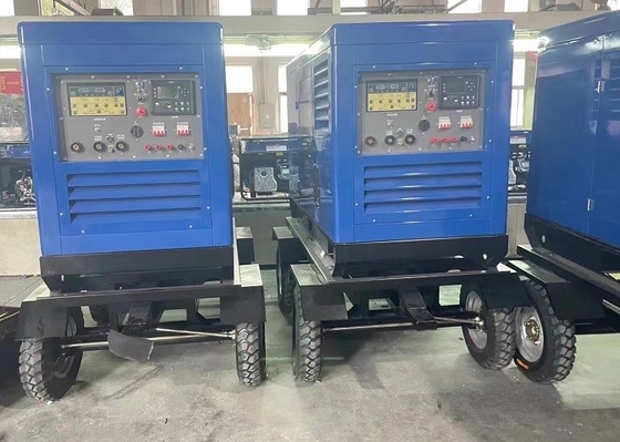 600A diesel - pôs o controle de Generators Turbocharged LCD do soldador