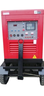 3 começo elétrico de solda diesel silencioso do painel de controle DC12V do LCD do gerador da fase 400A