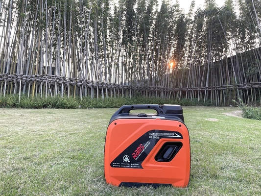 2.2kw Inversor Silencioso Gerador de Energia Portátil 62db Baixo Ruído