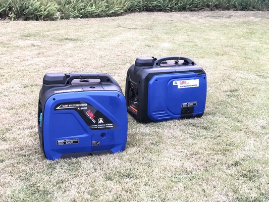 Grupo gerador portátil 62db gerador de energia silencioso baixo ruído 2kw inversor