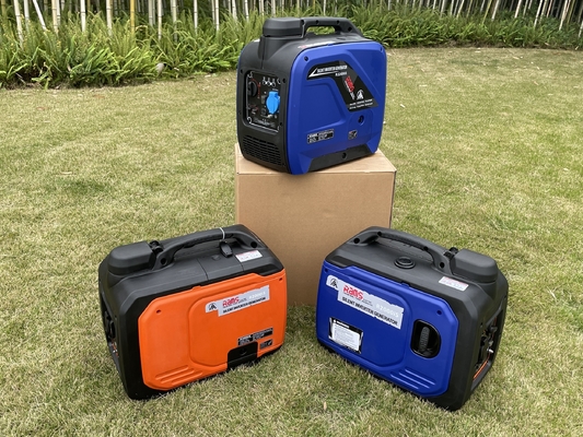 Gerador de energia silencioso de baixo ruído 2kw inversor portátil gerador 62db