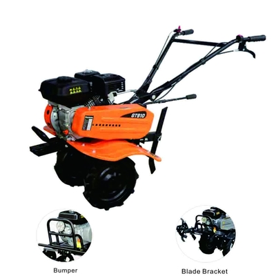 Transportando as rodas Mini Power Belt Tiller rodas de borracha contínuas de GT910 3,5 - 6