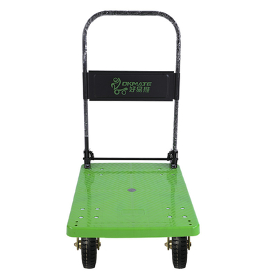 Plataforma dobrável SILENCIOSA da cor do trole do carro rodas do giro de 900mm x de 600mm incluídas