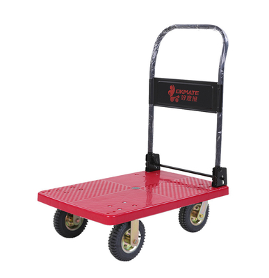 Plataforma dobrável SILENCIOSA da cor do trole do carro rodas do giro de 900mm x de 600mm incluídas