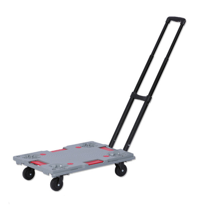 Um trole dobrável ISO9001 150kg do carro da tartaruga de Spliceable da mão SILENCIOSO