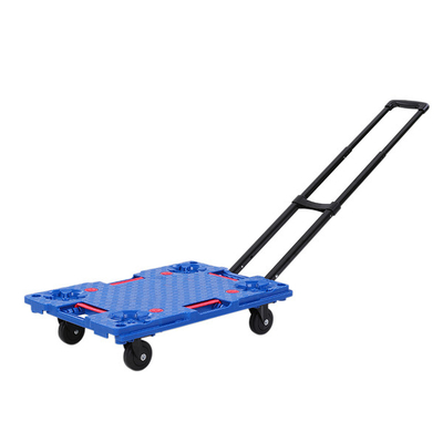 Um trole dobrável ISO9001 150kg do carro da tartaruga de Spliceable da mão SILENCIOSO