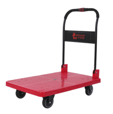 Vista - 330KG o trole de dobramento resistente SILENCIOSO resistente Dolly Cart With Wheels
