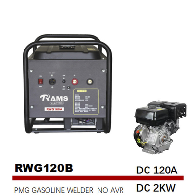 Tipo elétrico B do ímã permanente do gerador 120A da gasolina 2kw da frequência média
