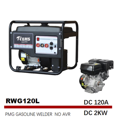 Motor da gasolina 170F 120 tipo L de Generator 2kw PMG do soldador do inversor do ampère