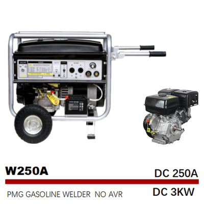 Motor de 15HP 250A - soldador conduzido Generator Electric Start da vara