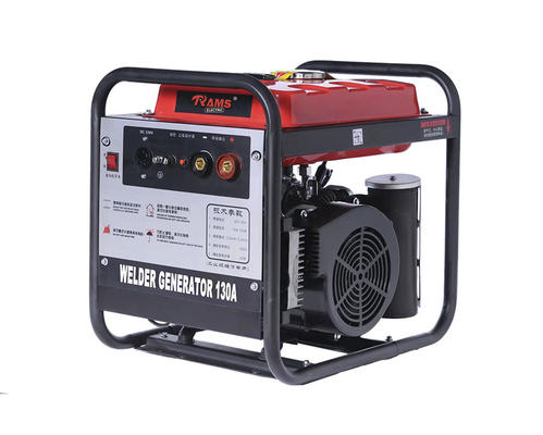 A gasolina posta gás de Recoil Start SMAW do soldador de 50HZ 130A pôs soldadores portáteis