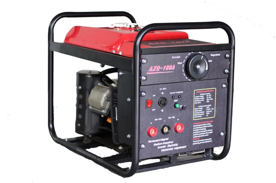 tipo começo do PMG do motor de gás dos geradores 170F da soldadura da gasolina 160A da coice de B