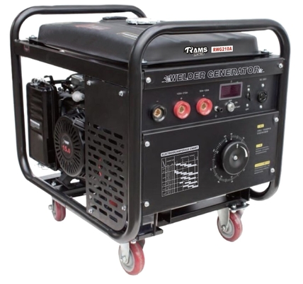 Motor da gasolina 15HP do gerador da soldadura de arco elétrico de RWG210AC 210A