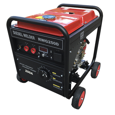 Tipo de solda diesel da frequência média dos geradores RWD250AC de SMAW 250A