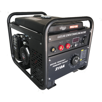 Motor da gasolina 15HP do gerador da soldadura de arco elétrico de RWG210AC 210A