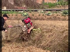 Mini Power Tiller 4-WD-Self propeliu o #directconnecte#MiniPowerTiller#Easyclimb de 180mm
